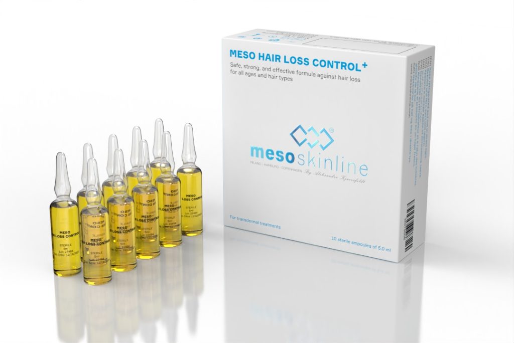 Мезококтейль против выпадения волос и стимуляции их ростаMESO HAIR LOSS CONTROL+