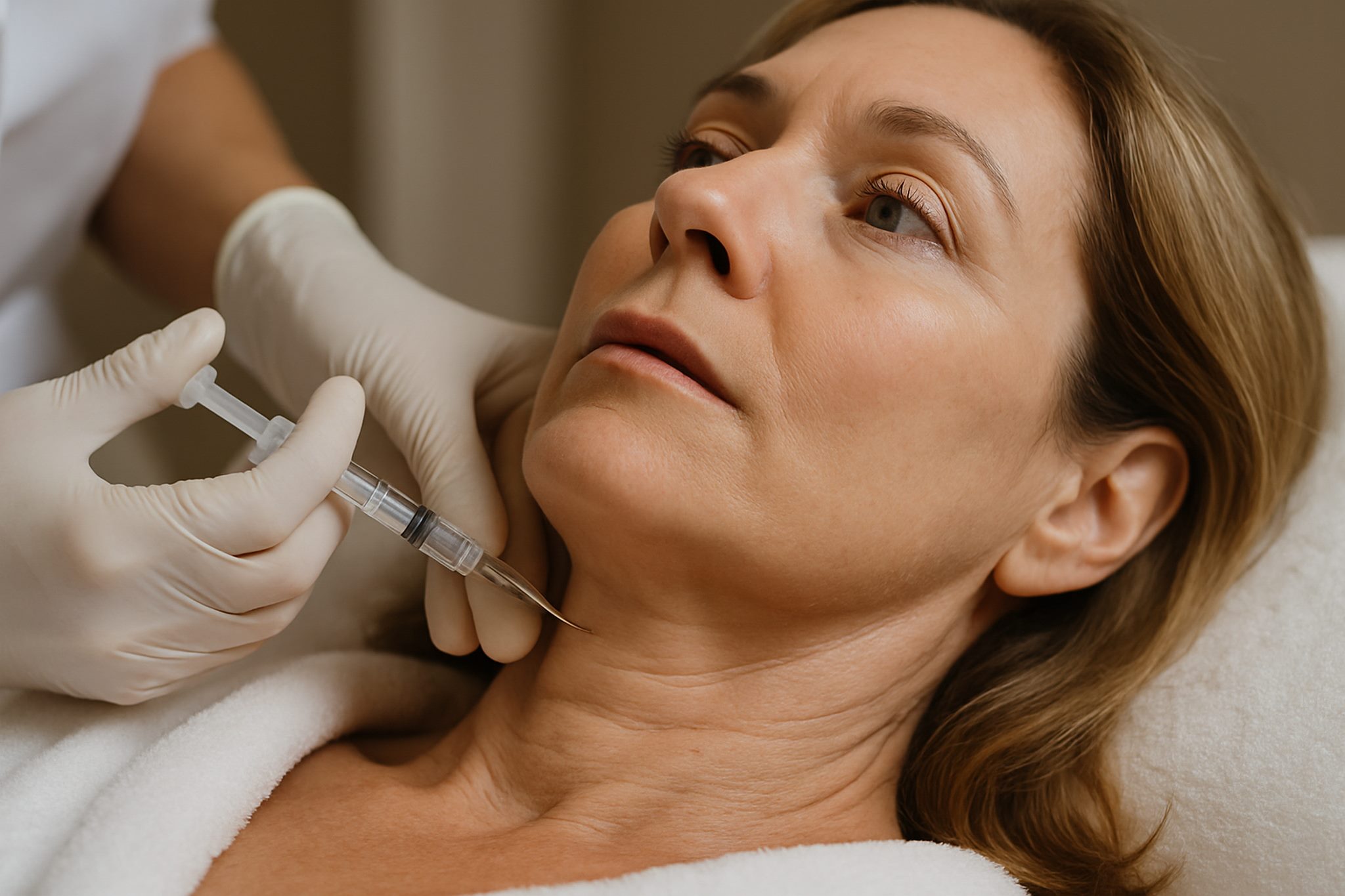 Полинуклеотиды для омоложения шеи